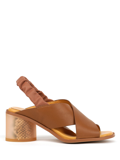 Купить женские коричневые босоножки бренд  fog cross sandal артикул 4cs.cy102396.k в интернет магазине брендовой обуви JustCouture.ru