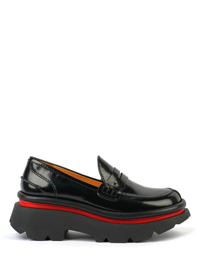 Купить женские черные туфли бренд  crunch penny loafer артикул 6cs.cy112523.k в интернет магазине брендовой обуви JustCouture.ru