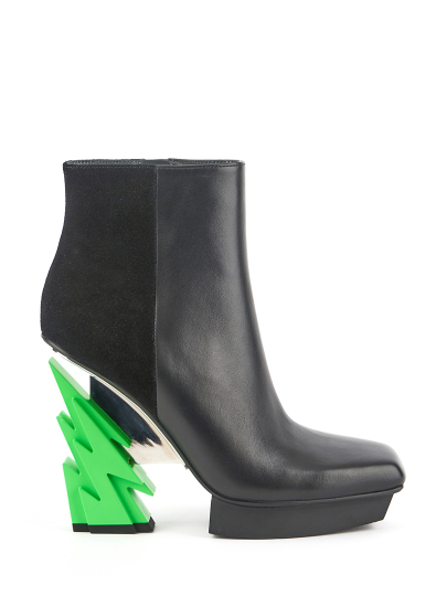 Купить женские черные ботильоны бренд united nude glam square boot артикул 9un.un130430.k в интернет магазине брендовой обуви JustCouture.ru