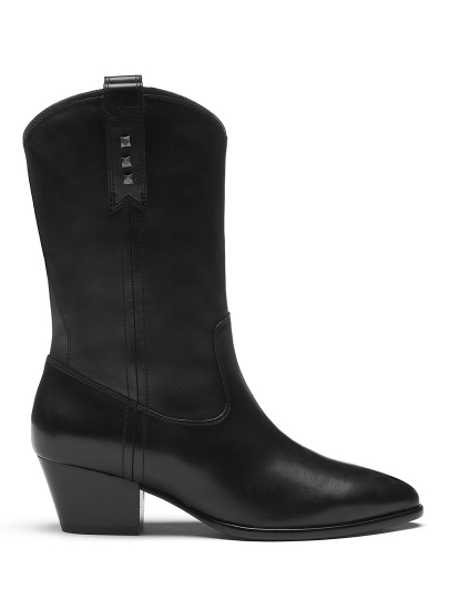 Купить женские черные сапоги бренд ash hooper артикул 7ah.ah117583.k в интернет магазине брендовой обуви JustCouture.ru