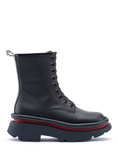 Купить женские черные ботинки бренд  crunch combat артикул 5cs.cy107387.k в интернет магазине брендовой обуви JustCouture.ru