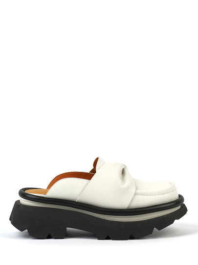 Купить женское белое сабо бренд  crunch bow артикул 6cs.cy112527.k в интернет магазине брендовой обуви JustCouture.ru