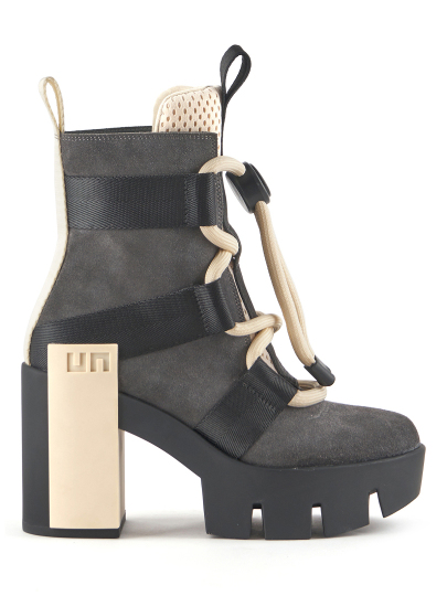 Купить женские черные ботильоны бренд united nude grip nomad mid ii артикул 5un.un152061.k в интернет магазине брендовой обуви JustCouture.ru