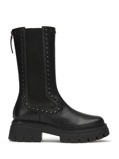 Купить женские черные сапоги бренд ash lennox studs артикул 5ah.ah107064.k в интернет магазине брендовой обуви JustCouture.ru