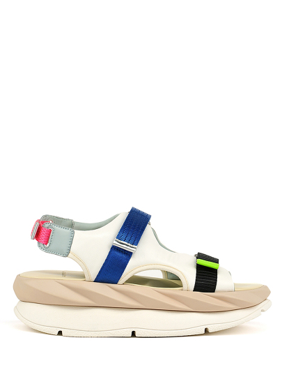Купить женские белые сандалии бренд  mellow jump артикул 4cs.cy102417.t в интернет магазине брендовой обуви JustCouture.ru