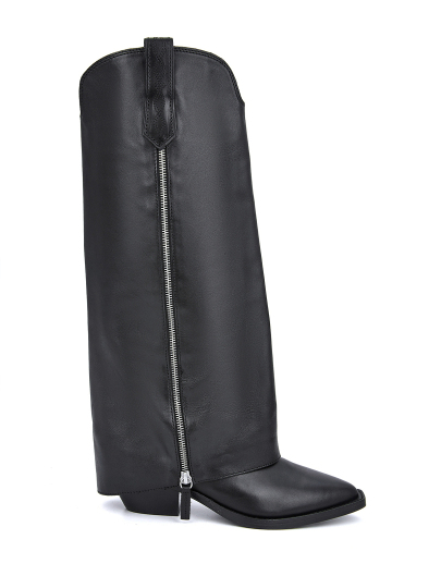 Купить женские черные сапоги бренд ash dakota артикул 9ah.ah133990.k в интернет магазине брендовой обуви JustCouture.ru