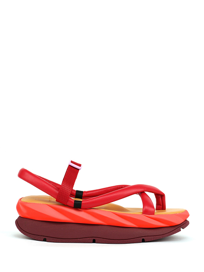 Купить женские красные сандалии бренд  mellow tube артикул 4cs.cy102425. в интернет магазине брендовой обуви JustCouture.ru