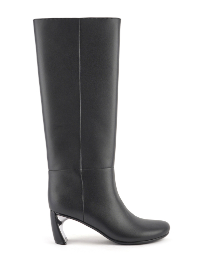 Купить женские черные сапоги бренд united nude zuma boot mid артикул 5un.un151954.t в интернет магазине брендовой обуви JustCouture.ru