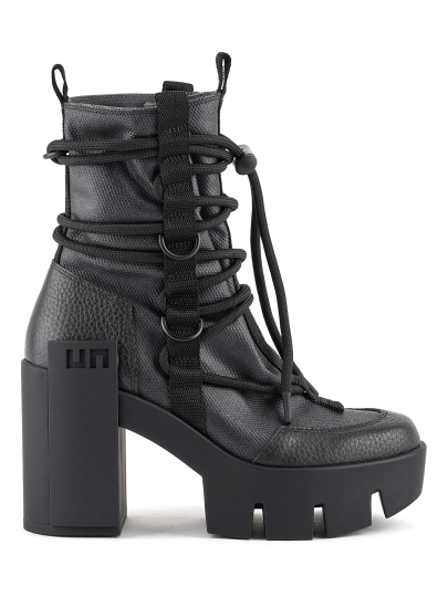 Купить женские черные ботильоны бренд united nude grip desert mid артикул 5un.un152009.t в интернет магазине брендовой обуви JustCouture.ru