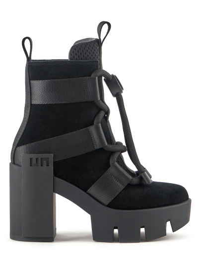 Купить женские черные ботильоны бренд united nude grip nomad mid ii артикул 5un.un152060.k в интернет магазине брендовой обуви JustCouture.ru