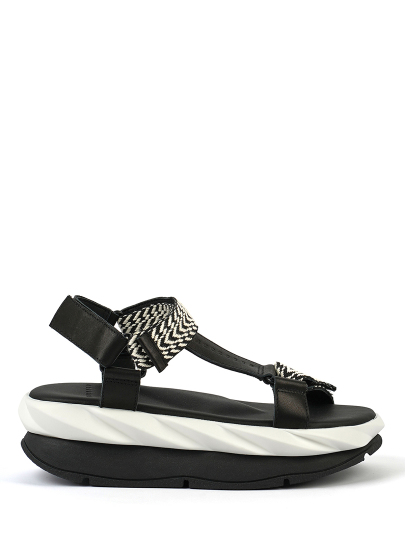 Купить женские черные сандалии бренд  mellow elan артикул 6cs.cy112550.k в интернет магазине брендовой обуви JustCouture.ru