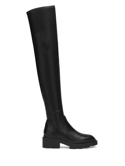 Купить женские черные ботфорты бренд ash manhattan артикул 7ah.ah117414. в интернет магазине брендовой обуви JustCouture.ru