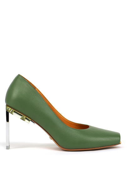 Купить женские зеленые туфли бренд  inity pump артикул 4cs.cy102365.k в интернет магазине брендовой обуви JustCouture.ru