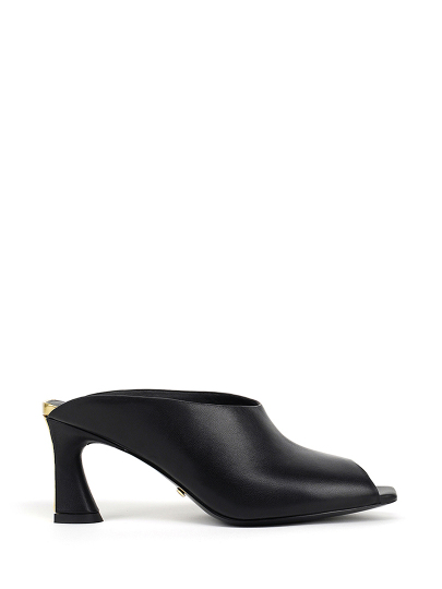Купить женское черное сабо бренд  shell mule mid артикул 4cs.cy102382.k в интернет магазине брендовой обуви JustCouture.ru