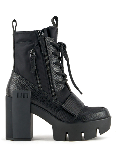 Купить женские черные ботильоны бренд united nude grip combat mid артикул 5un.un153342.t в интернет магазине брендовой обуви JustCouture.ru