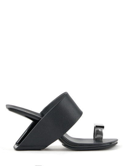 Купить женское черное сабо бренд united nude loop toe hi артикул 4un.un149363.k в интернет магазине брендовой обуви JustCouture.ru